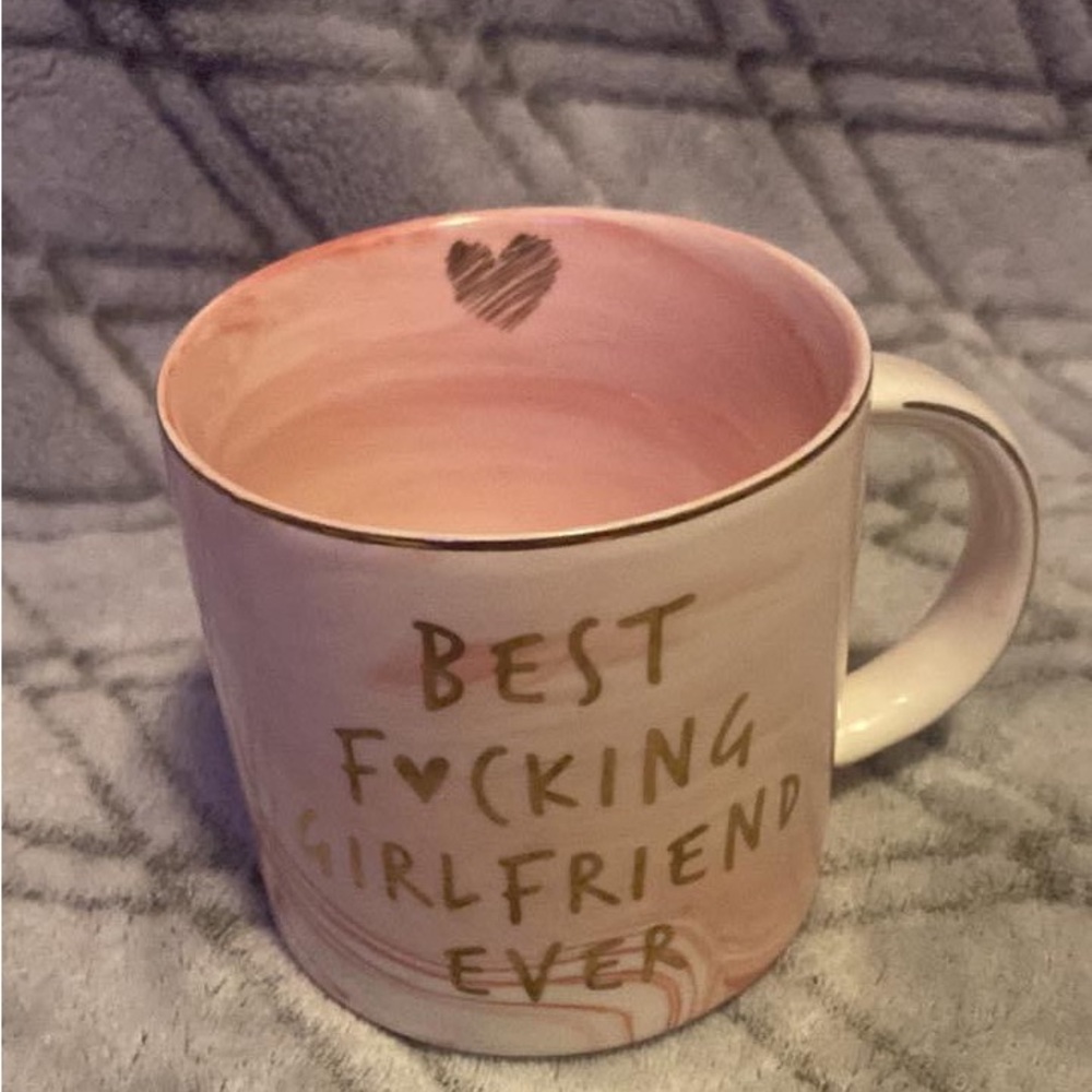 Brand new “best f*ing gf” mug